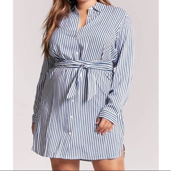 forever 21 plus size white dresses
